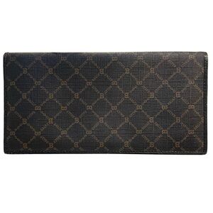 Bally Vintage Bifold Brown Leather Credit Cardholder/Checkbook Mens Wallet